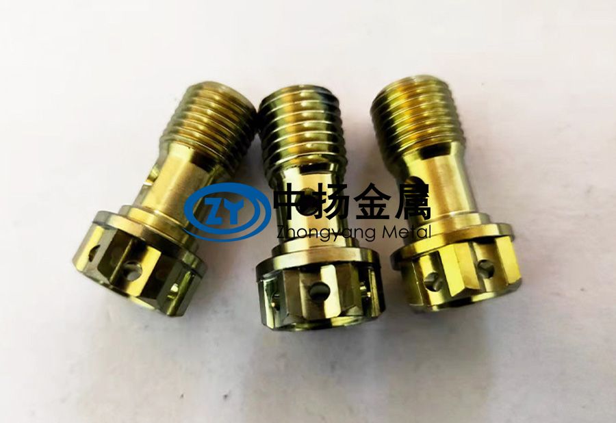 現(xiàn)貨供應(yīng)TA1/TA2鈦合金汽車螺栓 鈦合金螺絲 摩托車改裝鈦螺絲